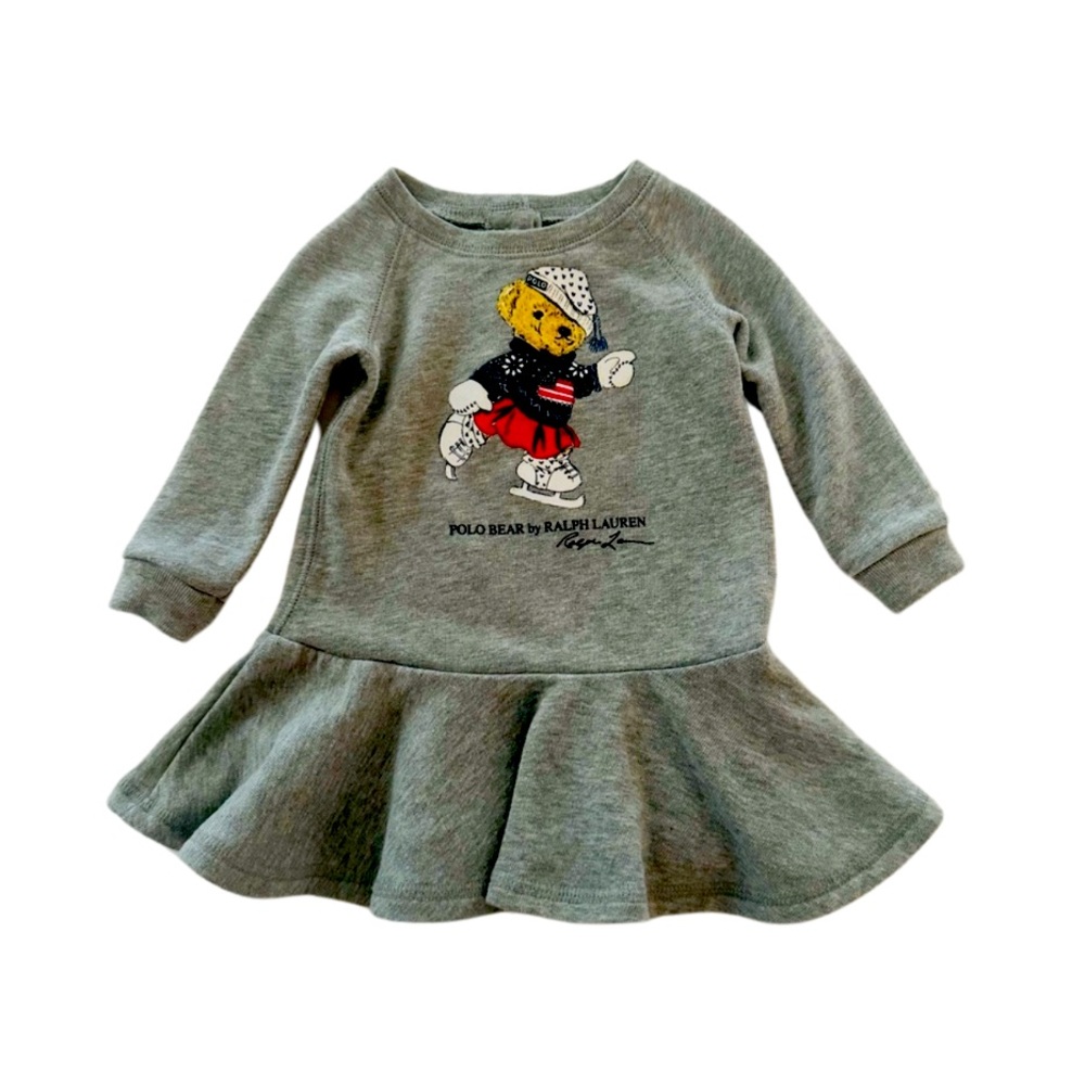 Ralph Lauren 6 Months Baby Girl Polo Bear Dress